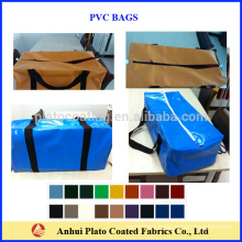 waterproof pvc tarpaulin bag mateial for all kinds of bag